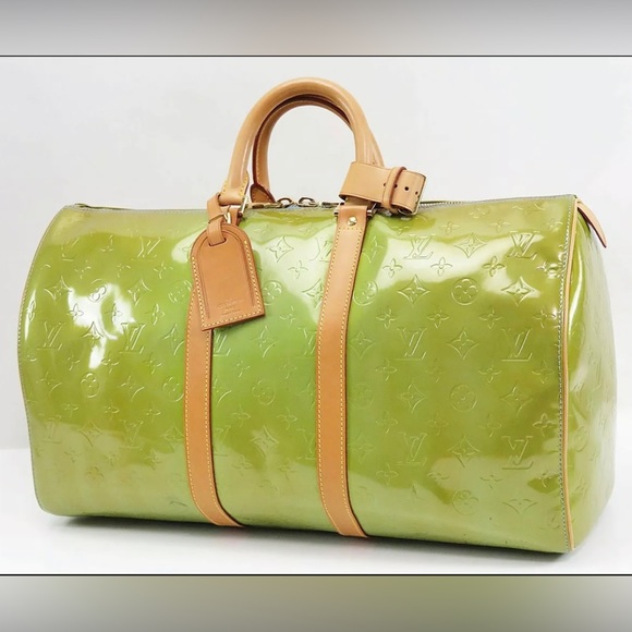 Louis Vuitton Handbags - LOUIS VUITTON MERCER GREEN VERNIS FROM 1998